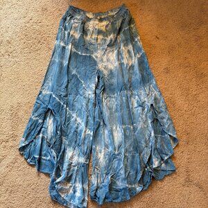 Hand Dyed Shibori Tie-Dye Pants M